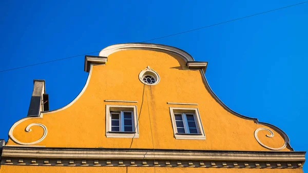 Dachboden Eines Alten Mietshauses Auf Dem Hauptmarkt Von Gliwice Schlesien — Stockfoto