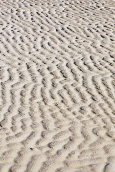 Пісочний Пульсація Природно Сформована Низьким Припливом Пляжі — стокове фото