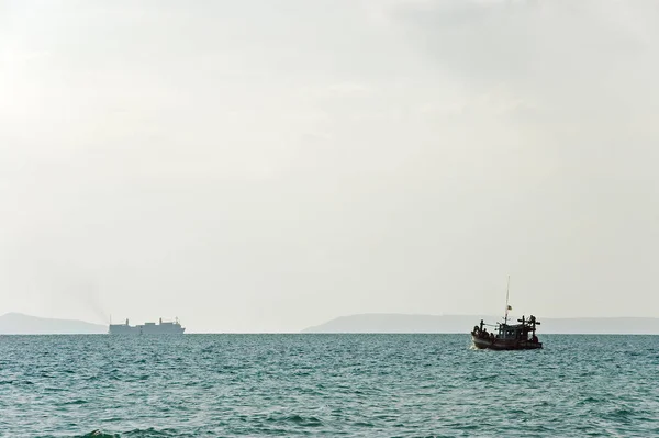 Blue Sea Day Time — Stock Photo, Image