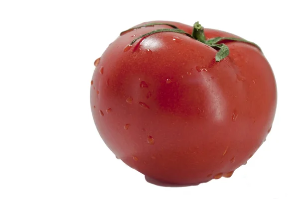 Tomates Rojos Frescos Montón Sobre Fondo Claro —  Fotos de Stock