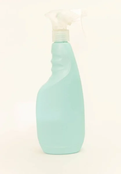 Grön Plastbehållare Isolerad Vit Bakgrund — Stockfoto