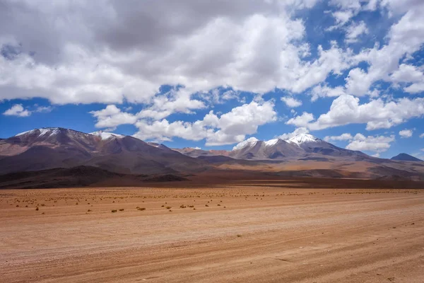 Sud Lipez Reserva Eduardo Avaroa Bolivya Dağlarında Altiplano — Stok fotoğraf