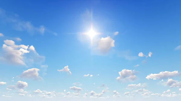 Oblačno Modrý Nebe Abstraktní Pozadí Modrá Obloha Pozadí Drobnými Mraky — Stock fotografie