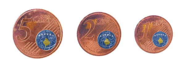 Eurocent 코소보의 — 스톡 사진