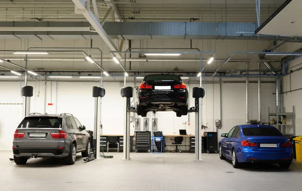 Auto Reparatie Grote Schone Garage — Stockfoto