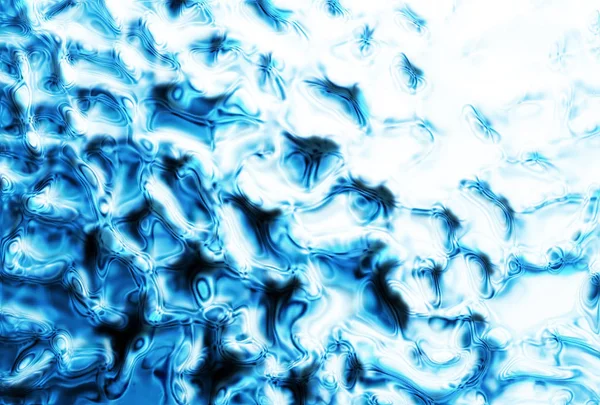 コンピュータによって生成された抽象的な青の背景 — ストック写真