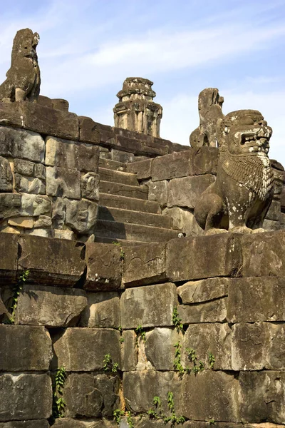 Imagen Del Patrimonio Humanidad Unesco Preah Ubicada Siem Reap Camboya — Foto de Stock
