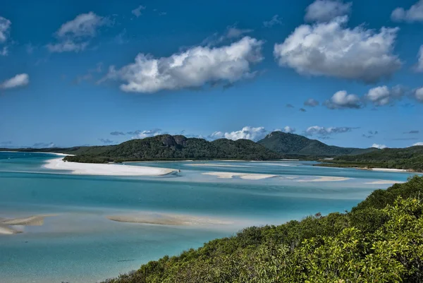 Pohled Svatodušní Neděle Ostrovy Národního Parku Queensland — Stock fotografie