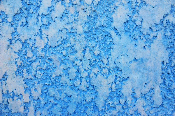 Texture Stuc Décorative Bleue Fond Plâtre Bleu — Photo