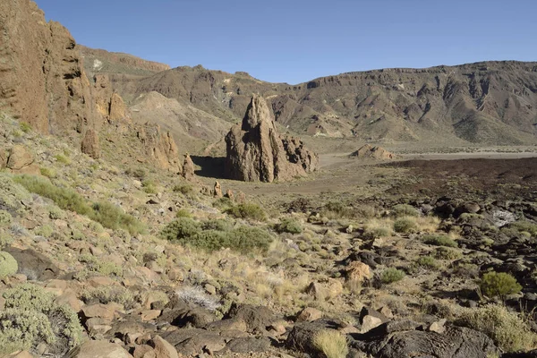 Roques Garcia Teide Tenerife Volkanik Ada — Stok fotoğraf