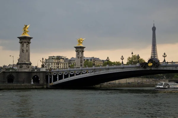 파리와 세이강의 — 스톡 사진