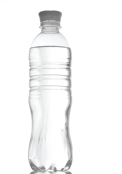 Butelka Wody Białym Tle Nad Białym Tle — Zdjęcie stockowe