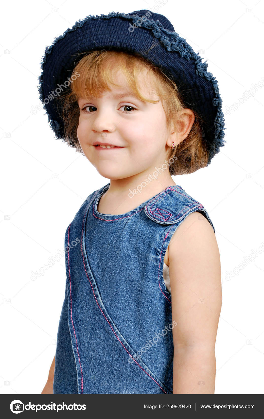 little girl blue jeans