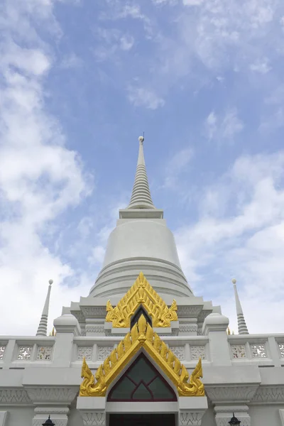 Thai Pagoda Nuovo Stile Samutprakarn Thailandia — Foto Stock