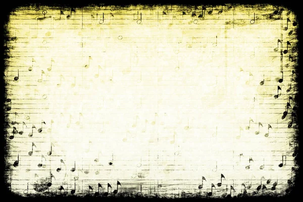 Uma Música Temático Abstrato Grunge Fundo Textura — Fotografia de Stock