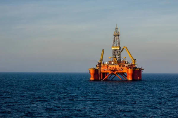 Oil Rig North Sea — Stock Photo, Image