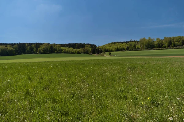 Sendero Panorámico Altmuehltal Alemania — Foto de Stock