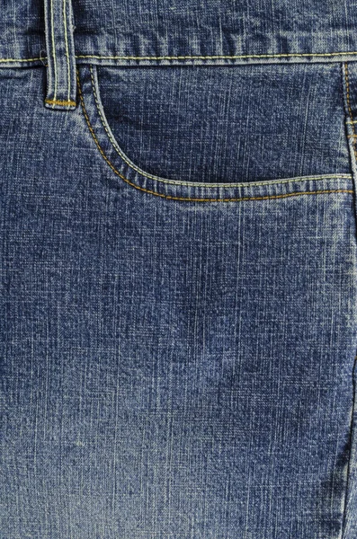 Ropa Pantalones Bolsillo Vaqueros Azules —  Fotos de Stock