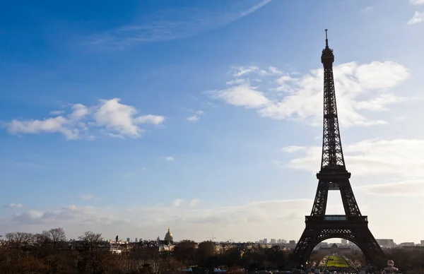 Mejor Lugar París Para Tener Una Vista Maravillosa Torre Eiffel —  Fotos de Stock