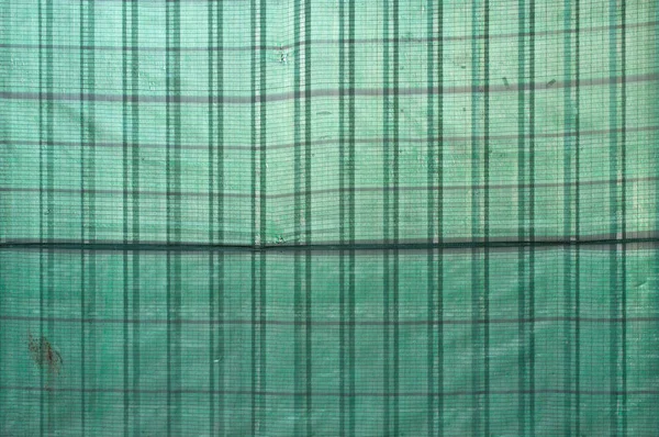 绿色遮阳网背景 — 图库照片