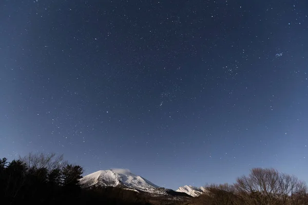 Noche Estrellada Montaña — Foto de Stock