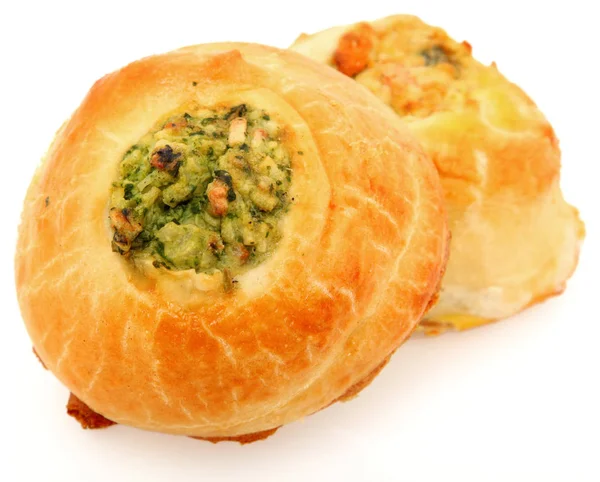 Vegán Knish Sült Vagy Sütött Tészta Burgonya Zöldség Feltöltésére — Stock Fotó