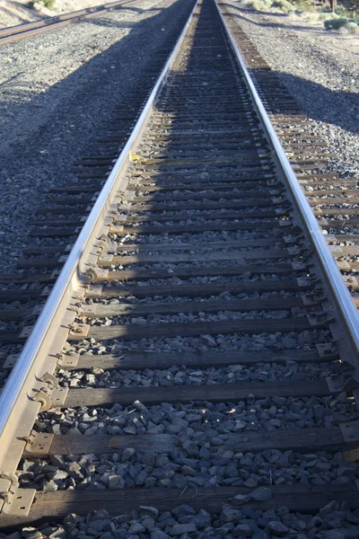 Ortadan Kaybolan Demiryolu Izleri — Stok fotoğraf