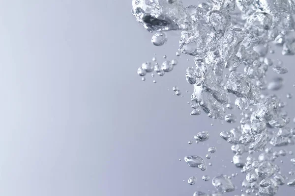 Foto Van Het Schone Water Met Belletjes — Stockfoto