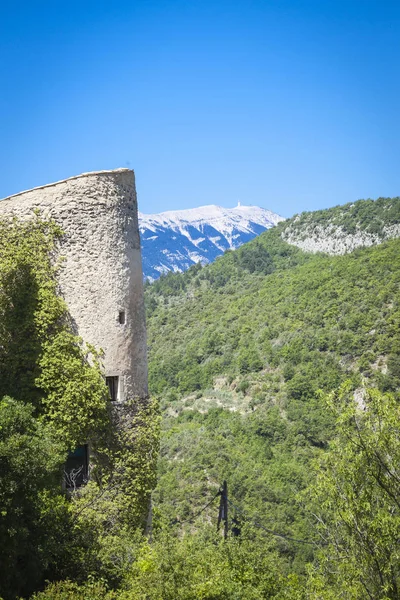 Vista Desde Montbrun Mont Ventoux — Foto de Stock