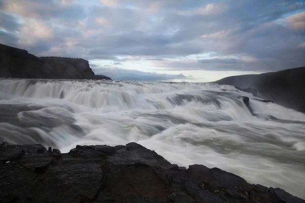 Lake Iceland Luminoso Tema Colorato Vivido — Foto Stock