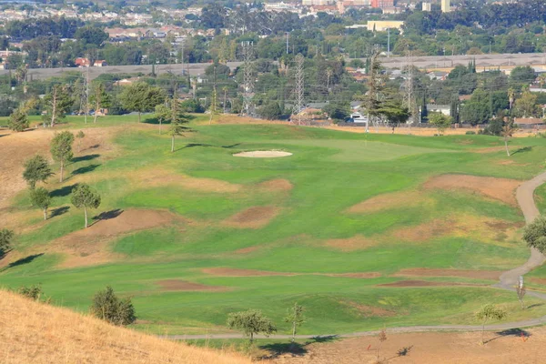 Vista Panorámica Gran Campo Golf — Foto de Stock