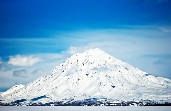 Vulcão Russo Grande Kamchatka Rússia — Fotografia de Stock