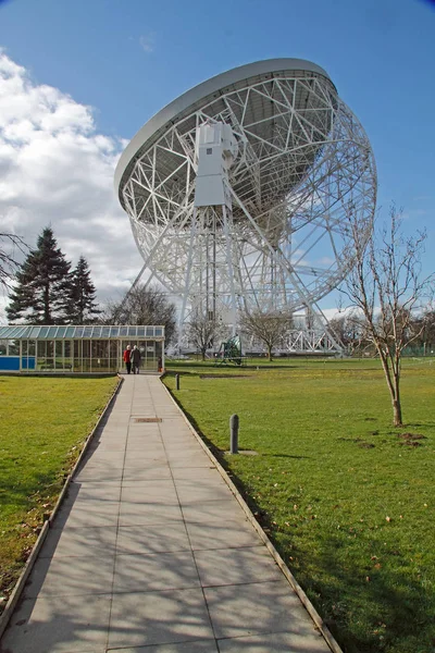 Jodrell Bank Rádió Teleszkóp Jelenleg Több Mint Amikor Épült Volt — Stock Fotó