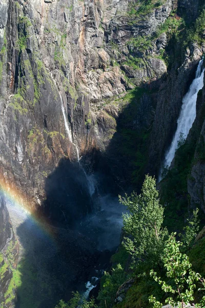 Rzeki Wodospady Norwegii — Zdjęcie stockowe