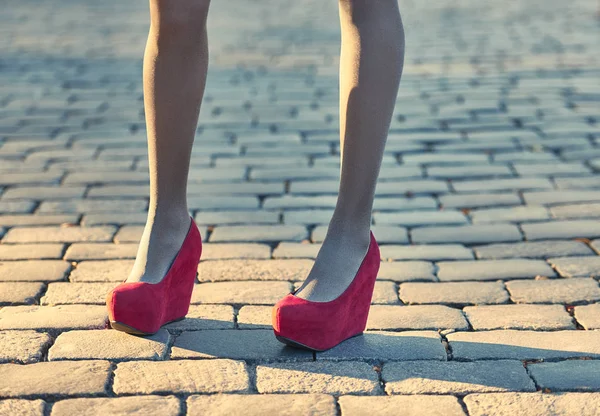 Мода Міська Краса Людей Відкритому Повітрі Жіночі Сексуальні Ноги Модні — стокове фото