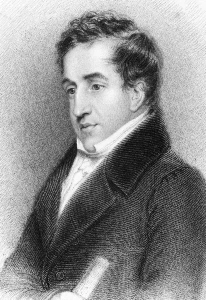 John Cam Hobhouse Baron Broughton 1786 1869 Gravure Uit 1834 — Stockfoto