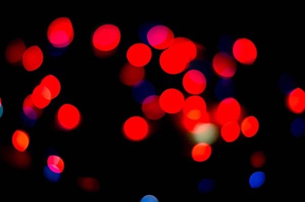 Bokeh Christmas Lights Abstract Background Коммерческого Назидательного Использования — стоковое фото