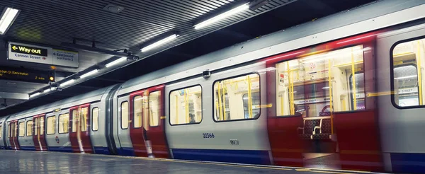 Vista Interior Del Metro Londres — Foto de Stock