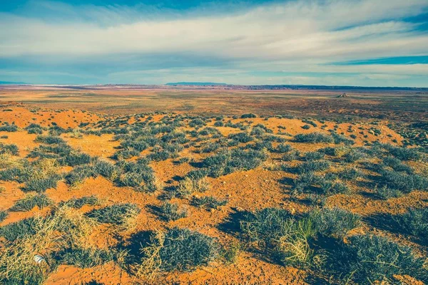 Raw Αριζόνα Έρημο Τοπίο Βόρεια Αριζόνα Κτηματολογίου Ηνωμένες Πολιτείες — Φωτογραφία Αρχείου