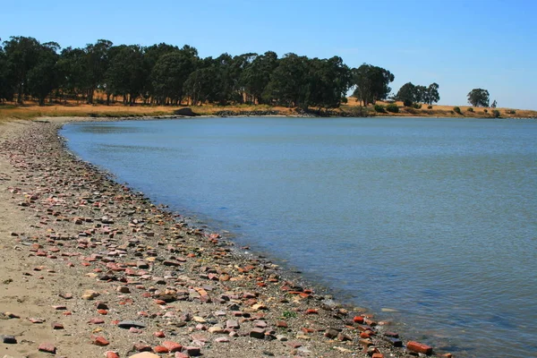 Морской Пейзаж Красивой Чистой Водой — стоковое фото