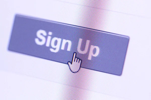 Nahaufnahme von Web-Icon auf LED-Bildschirm — Stockbild Nahaufnahme Von Web Icon Auf Led Bildschirm — Stockfoto