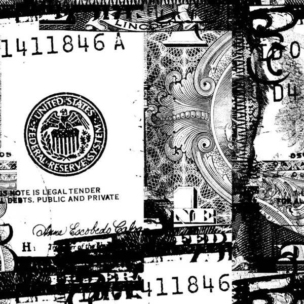Dollaro Usa Vista Vicino — Foto Stock