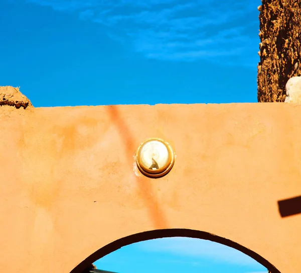 Moroccan Old Wall Brick Antique City — Stock Photo, Image