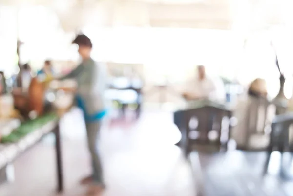 Blurred Background People Restaurant — Stock Photo, Image