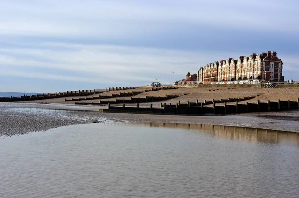 英国海滩的冬季 — 图库照片