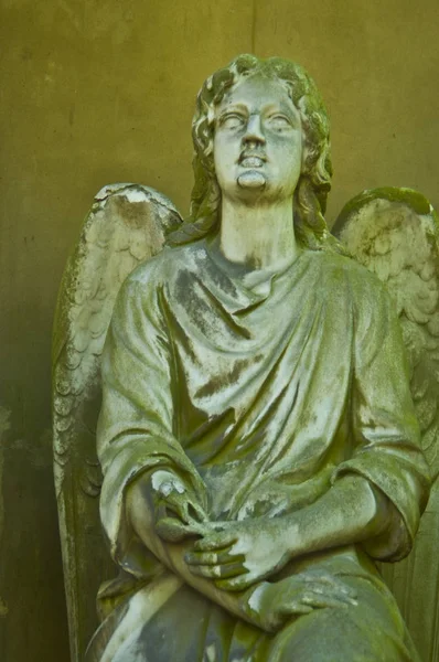 Detalle Una Antigua Lápida Mármol Antiguo Cementerio Bonn —  Fotos de Stock
