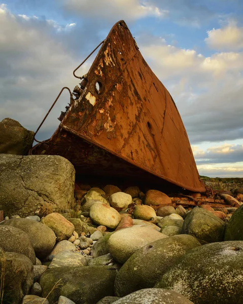 Costa Peblebeach Madland Hamn Jren Rogaland Noruega —  Fotos de Stock