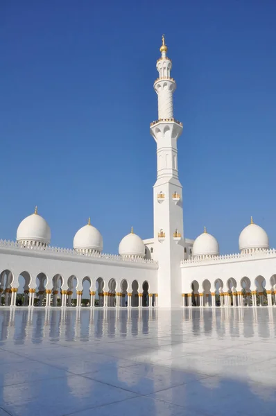 Sheikh Zayed Grand Mosque Abu Dhabi Uae — Stock Photo, Image