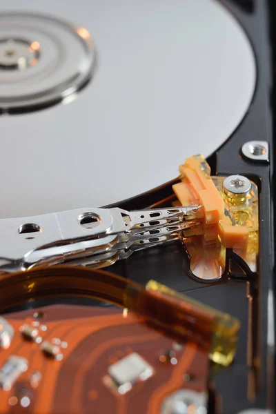 Close Hard Disk — Stock Photo, Image