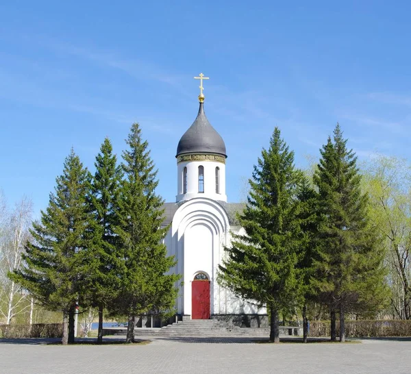 Cappella Della Morte Grande Guerra Patriottica Omsk Russia — Foto Stock